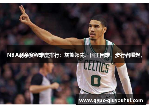 NBA剩余赛程难度排行：灰熊领先，国王困难，步行者崛起。